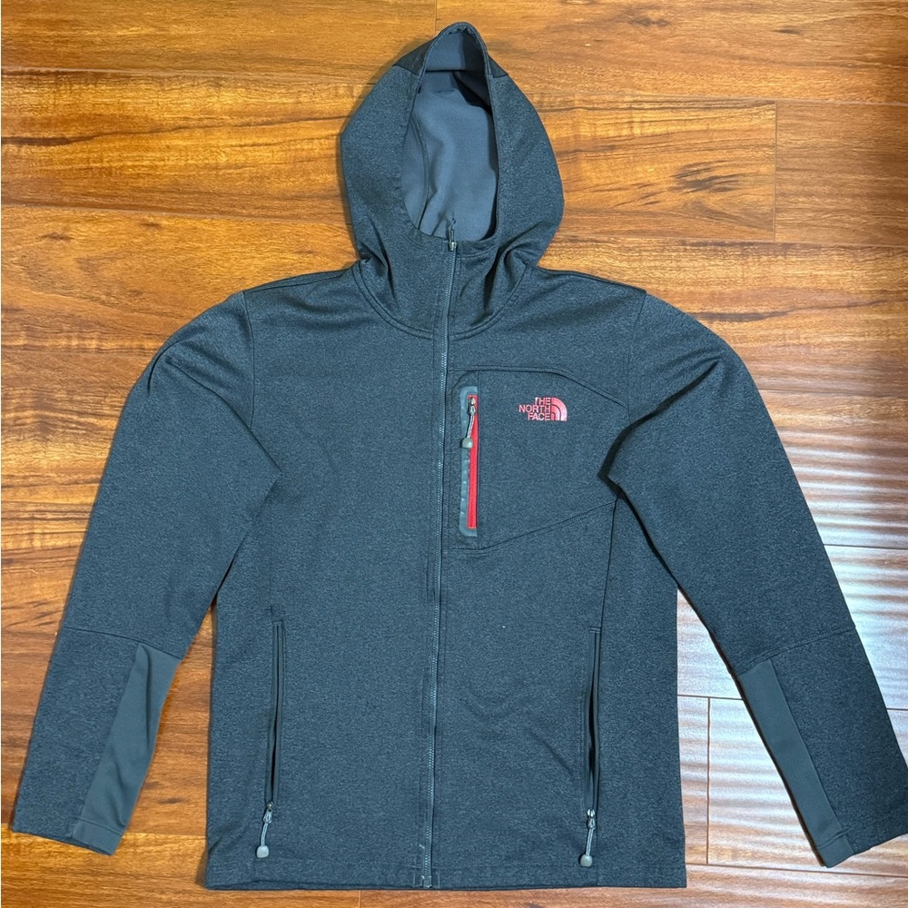 The North Face Men's Dark Gray Hooded Jacket